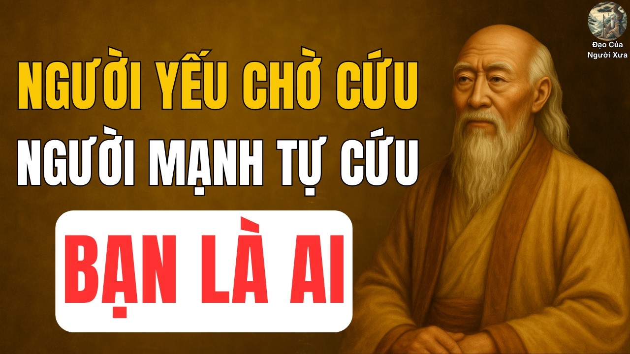 CỔ NHÂN DẠY: Nội Lực Mạnh, Không Cần Ai Cứu