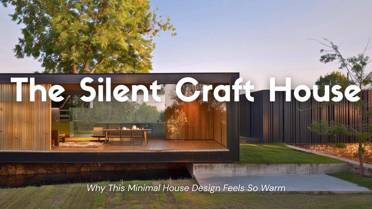 Why This Minimal House Design Feels So Warm | The Silent Craft House