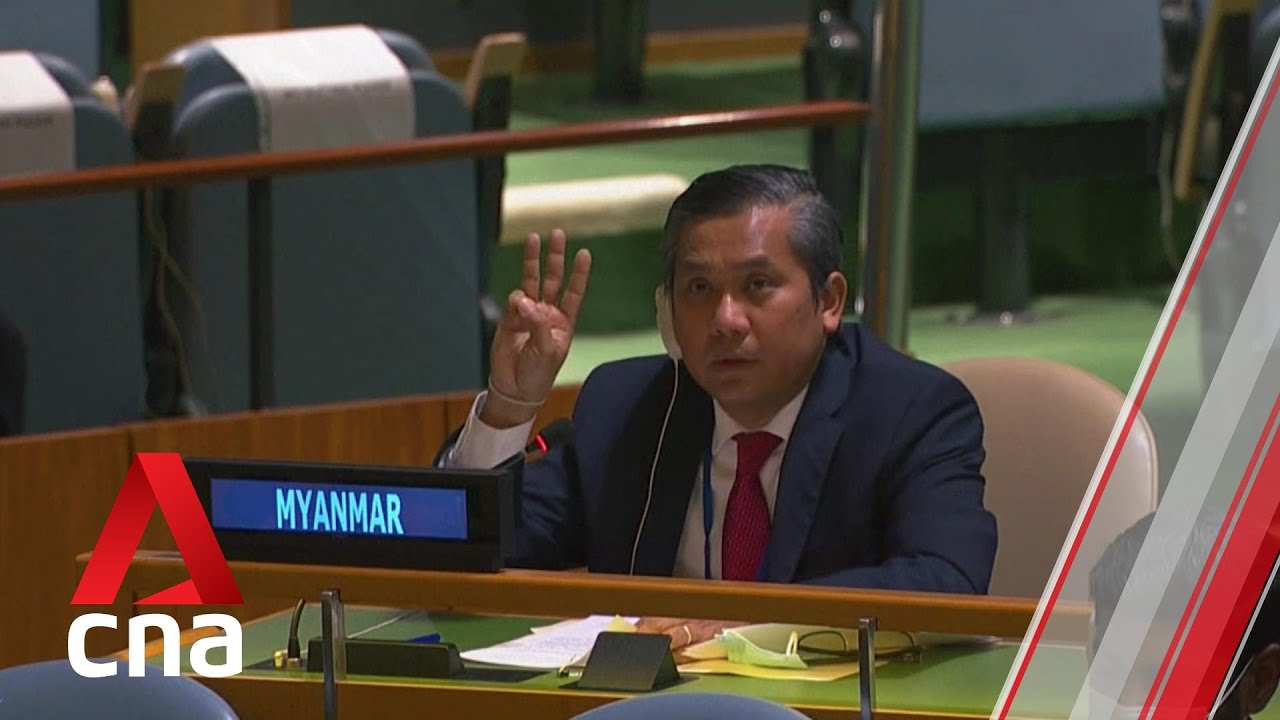 Myanmar's ambassador to the UN appeals for help to end military coup