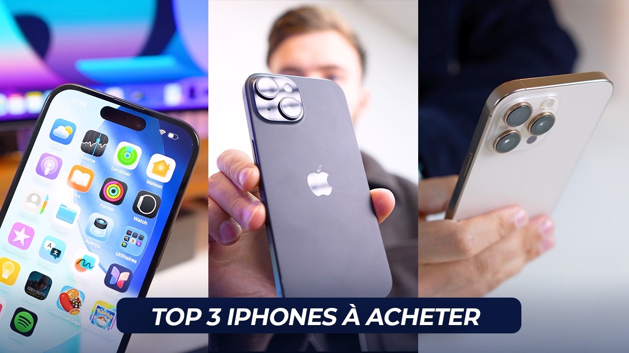 TOP 3 iPhone 2026 🎯 Choisis selon tes usages, pas la hype