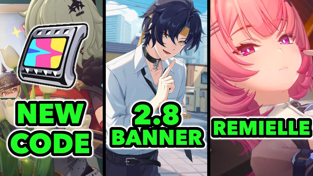 [ZZZNews] NEW CODE! 2.8 BANNERS! REMIELLE REVEALED!  - Zenless Zone Zero