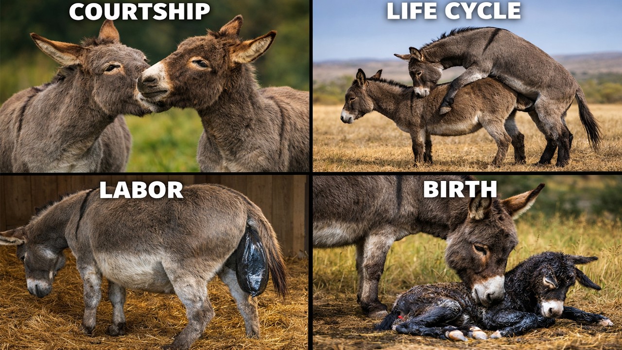 Donkey Pregnancy Explained | From Mating to Birth