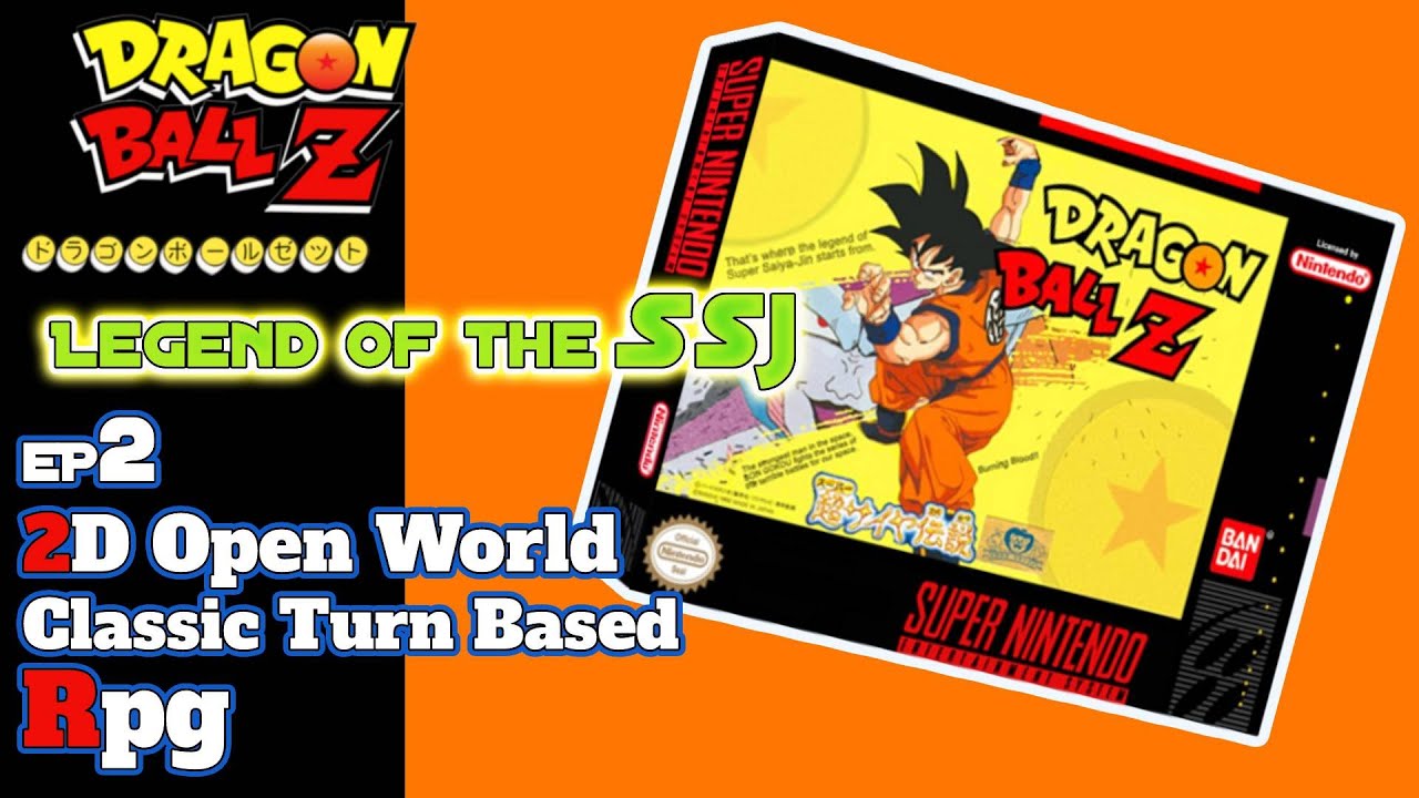 SNES DBZ RPG | Dragon Ball Z: Super Saiya Densetsu - (Legend of The ssj) ep 2