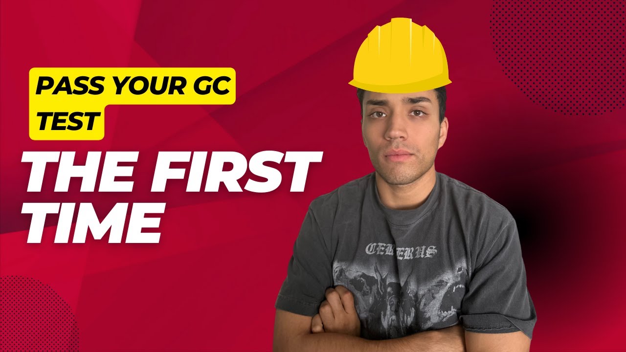 How to pass your General Contractors exam the first time!