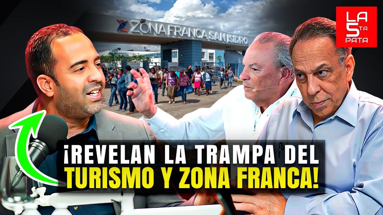 ¡Trabajo Sí, Ganancia No! Lo que Realmente Dejan las Zonas Francas y el Turismo en RD