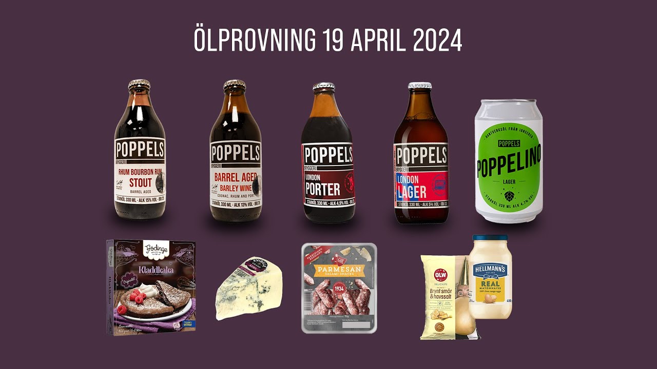 Digital &Ouml;lprovning | Poppels Bryggeri
