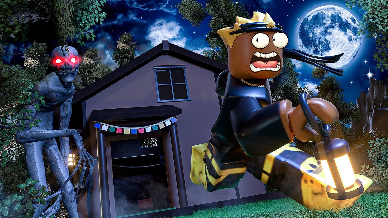 Рейк преследует меня в Roblox... *СТРАШНО*