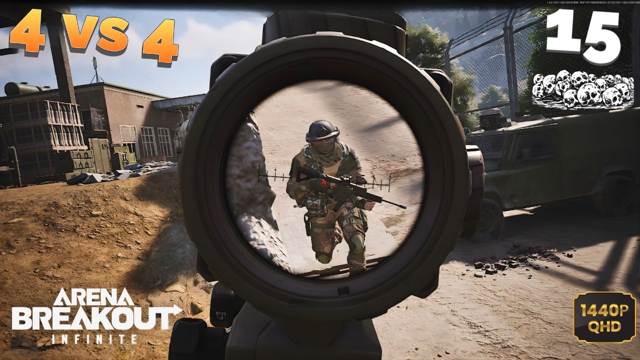 Repartiendo plomo en un 4 vs 4 | Arena Breakout Infinite