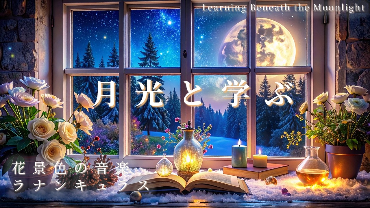 ラナンキュラス – Moonlit Study | Hanaria ActXV – Where Questions Rest | 癒し・幻想・静謐BGM