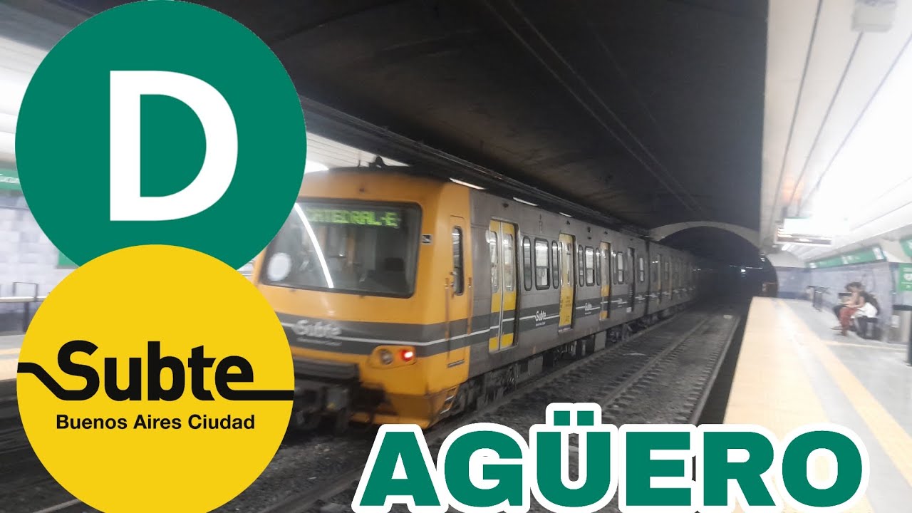 LA ESTACION MENOS USADA DE LA LÍNEA D REABRE POR OBRAS/Agüero 