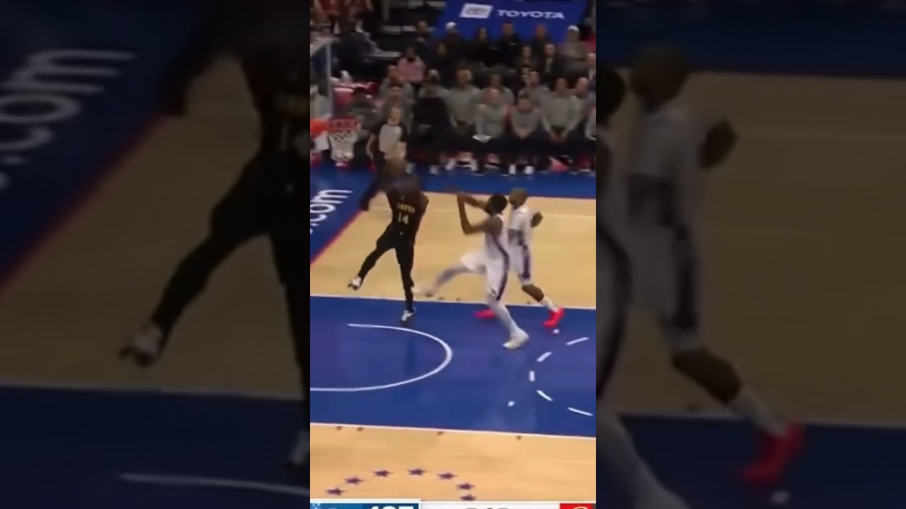 OMG AJ GRIFFIN INSANE DUNK OVER EMBIID #shorts