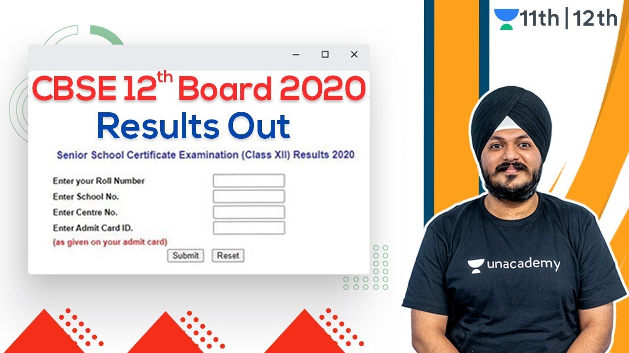 CBSE Result 2020 Class 12 | CBSE Latest News  | JEE 2020 | Unacademy Class 11 & 12 | Indrajeet Sir