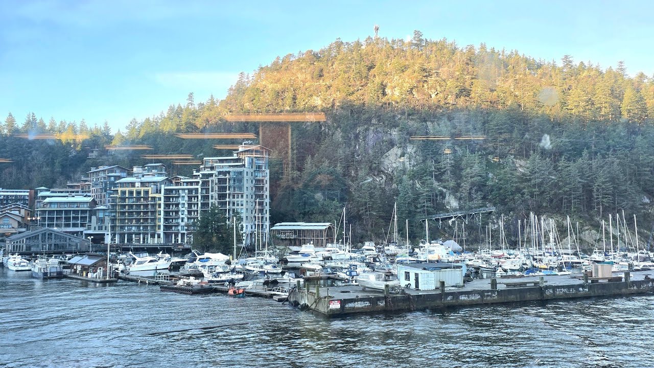  🇨🇦 Walk With Me.BC Ferry to the Sunshine Coast 🌊#WalkWithMe#BCFerry#SunshineCoast#BritishColumbia
