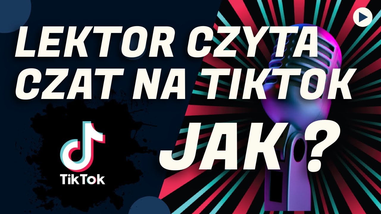 Jak ustawić żeby lektor czytał czat na TikTok w StudioLive ?