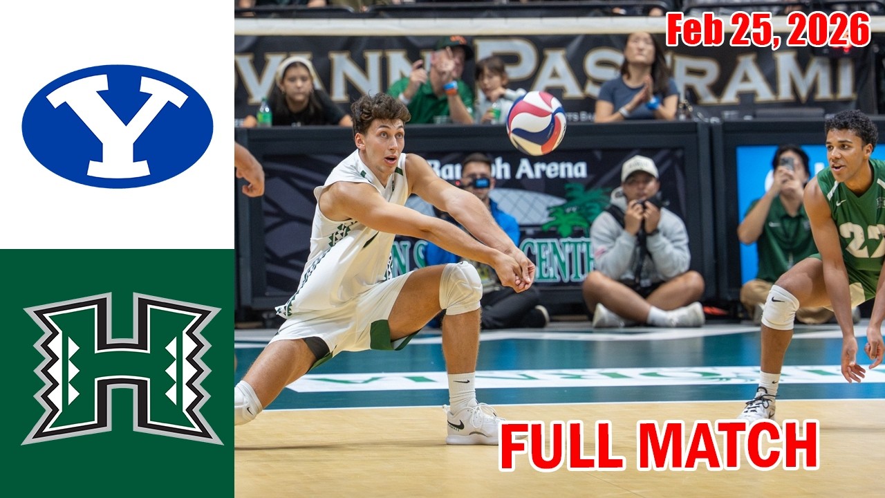 BYU vs Hawaii FULL GAME | NCAA Men's Volleyball 2026 - Feb 26, 2026