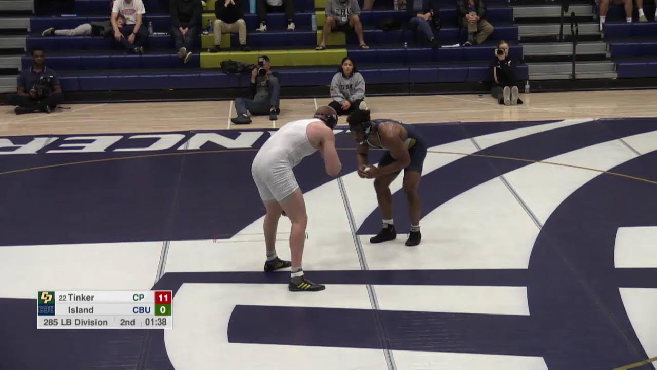 California Baptist Wrestling vs Cal Poly