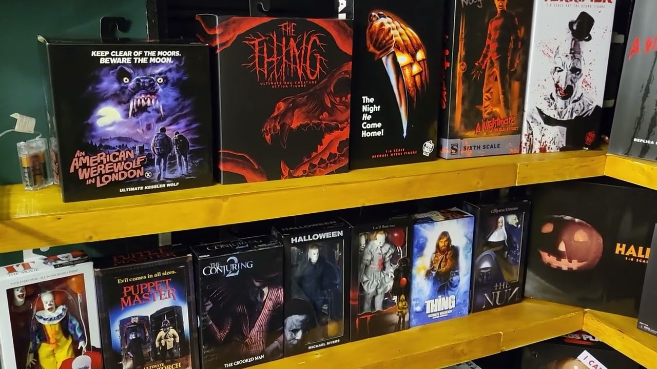Collection back in horror bar