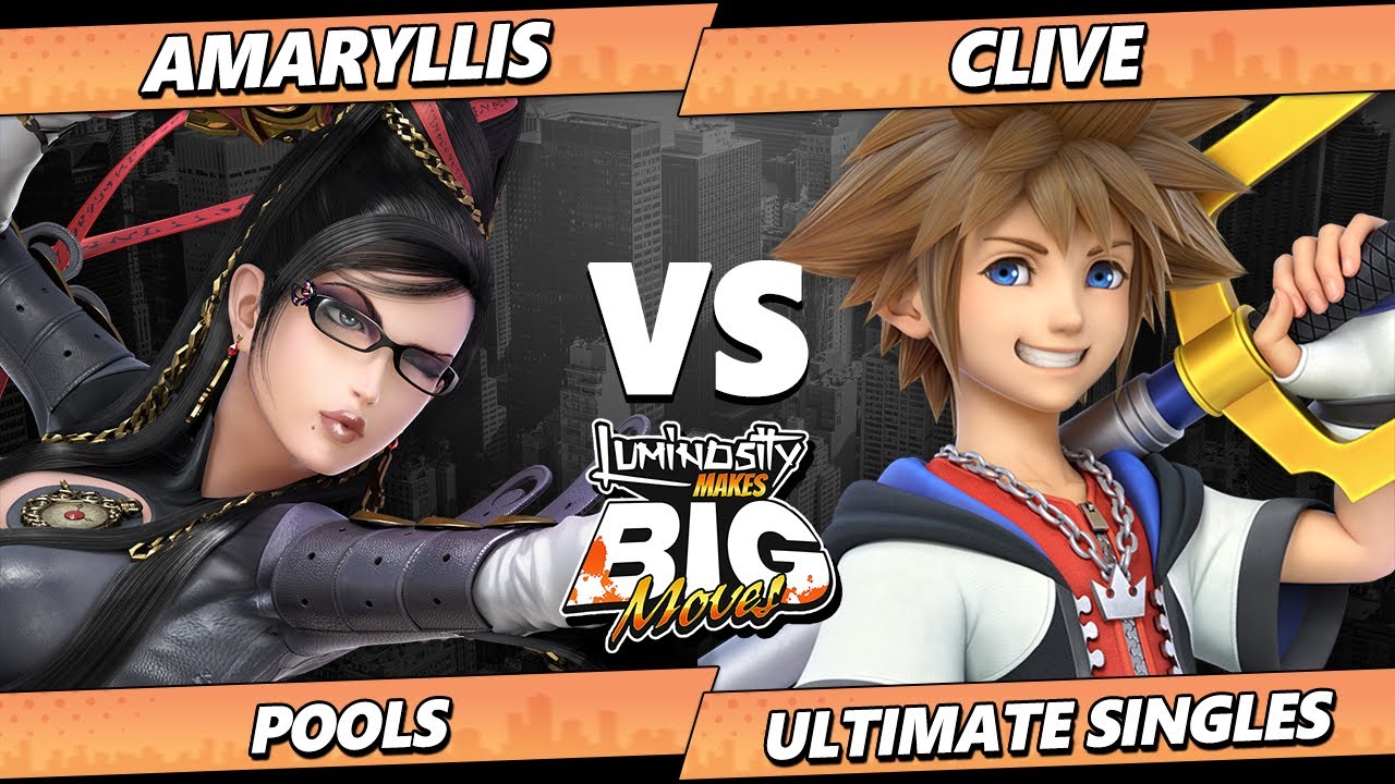 LMBM 2025 - Amaryllis (Bayonetta) Vs. Clive (Sora) Smash Ultimate - SSBU