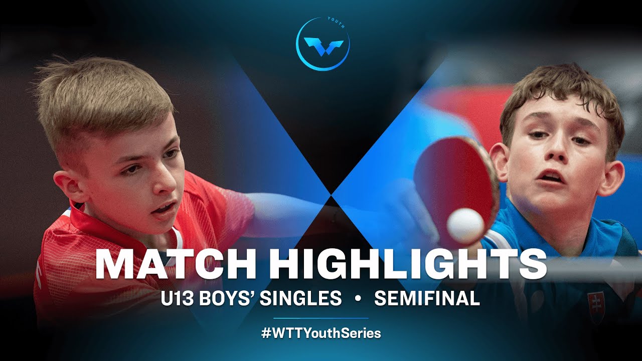 Flavien Coton vs Damian Floro | WTT Youth Contender Havirov | U13 BS SF
