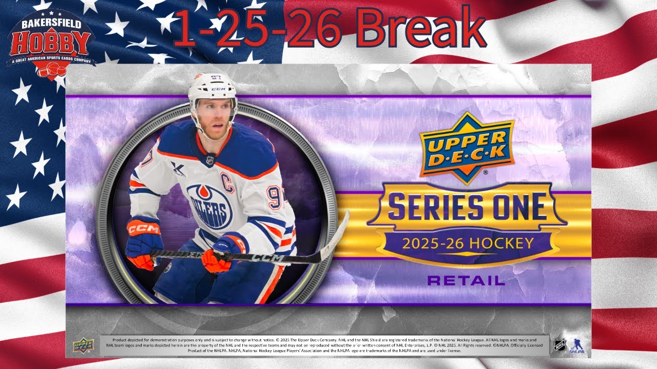 1-25-2026 2025/26 Upper Deck Series 1 Blaster Break #233