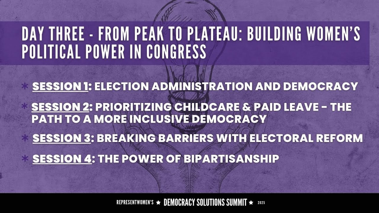 DSS 2025 Day 3: From Peak to Plateau: Building Women’s Political Power in Congress