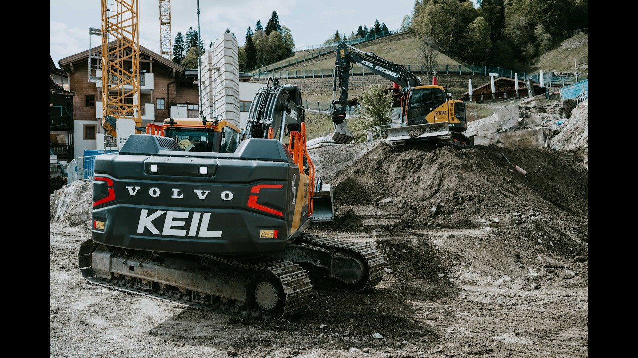 New Generation Volvo Excavators in Action | Keil Erdbau
