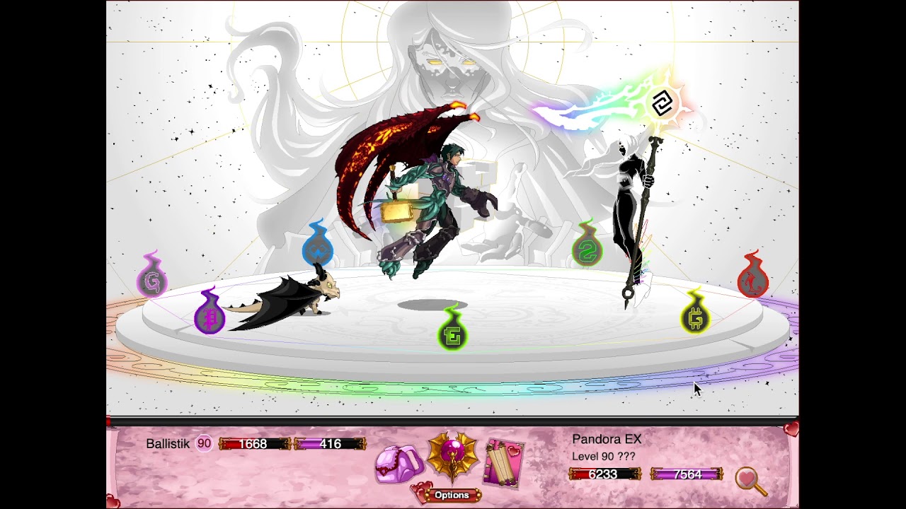 DragonFable - Kathool Adept vs Pandora EX
