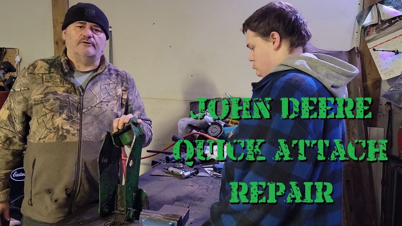 Repairing a John Deere Quick Attach Loader Arm