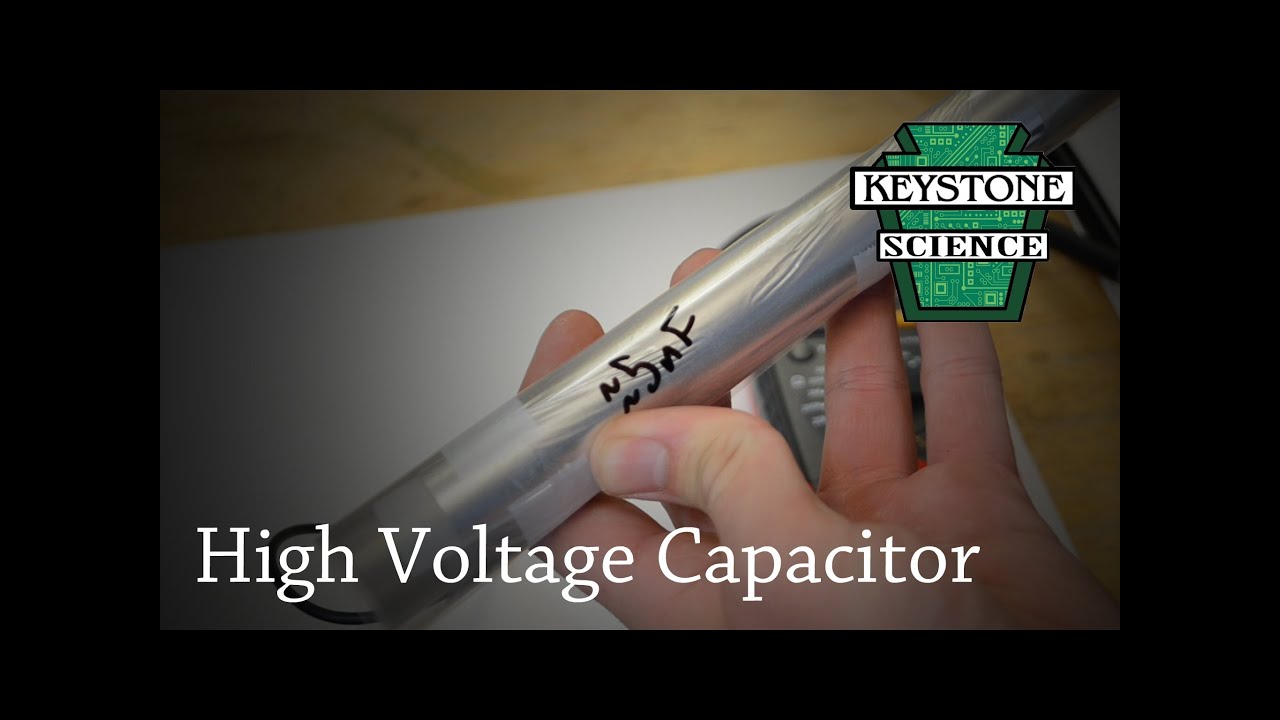 How to make a High voltage Capacitor