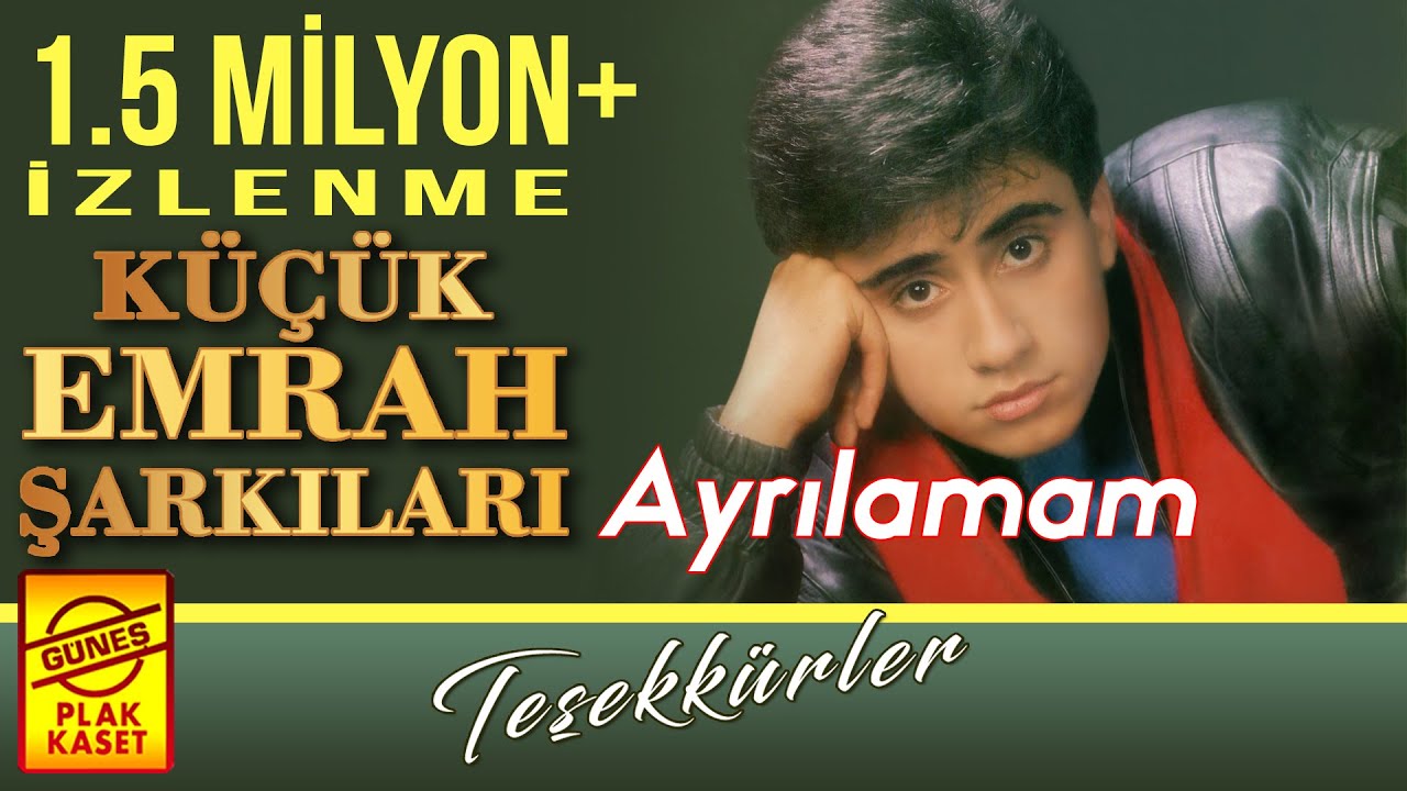 Küçük Emrah  - Ayrılamam  - EN İYİ ARABESK ŞARKILAR