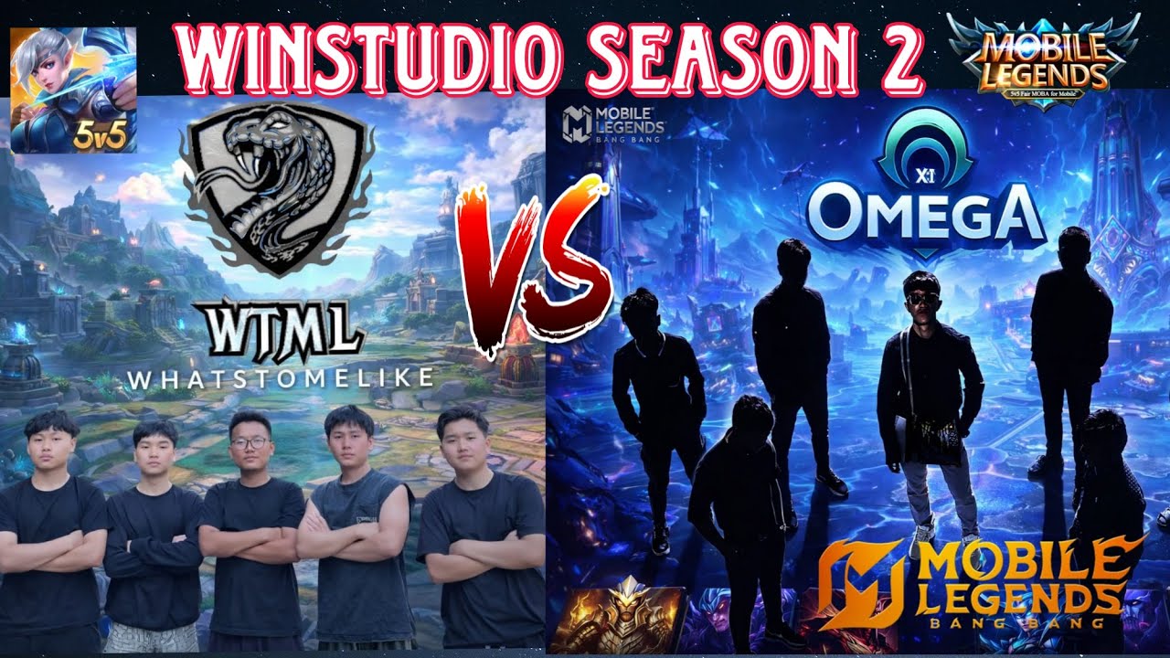 What's To Me Like Vs Omega ,Nockout Stage _ MLBB Tournament_ winstudio season 2