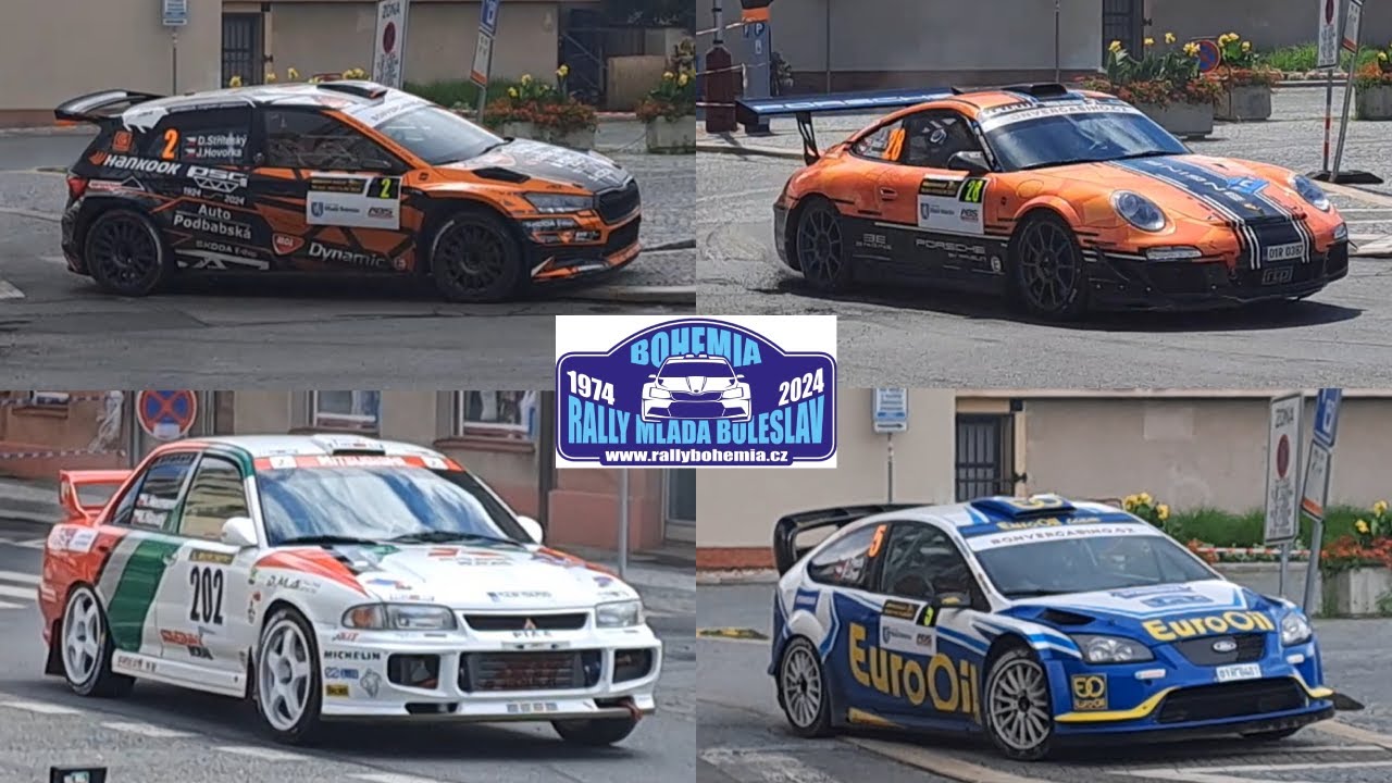 Bohemia Rally 2024 • RZ Staroměstská - Mladá Boleslav 13. 7. • Příjezd do cíle
