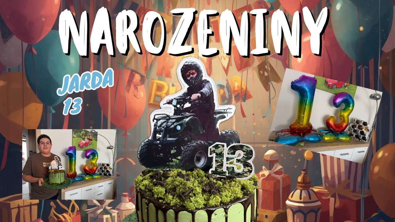 Příprava dortu 🎂 narozeninová oslava a kino 🎬