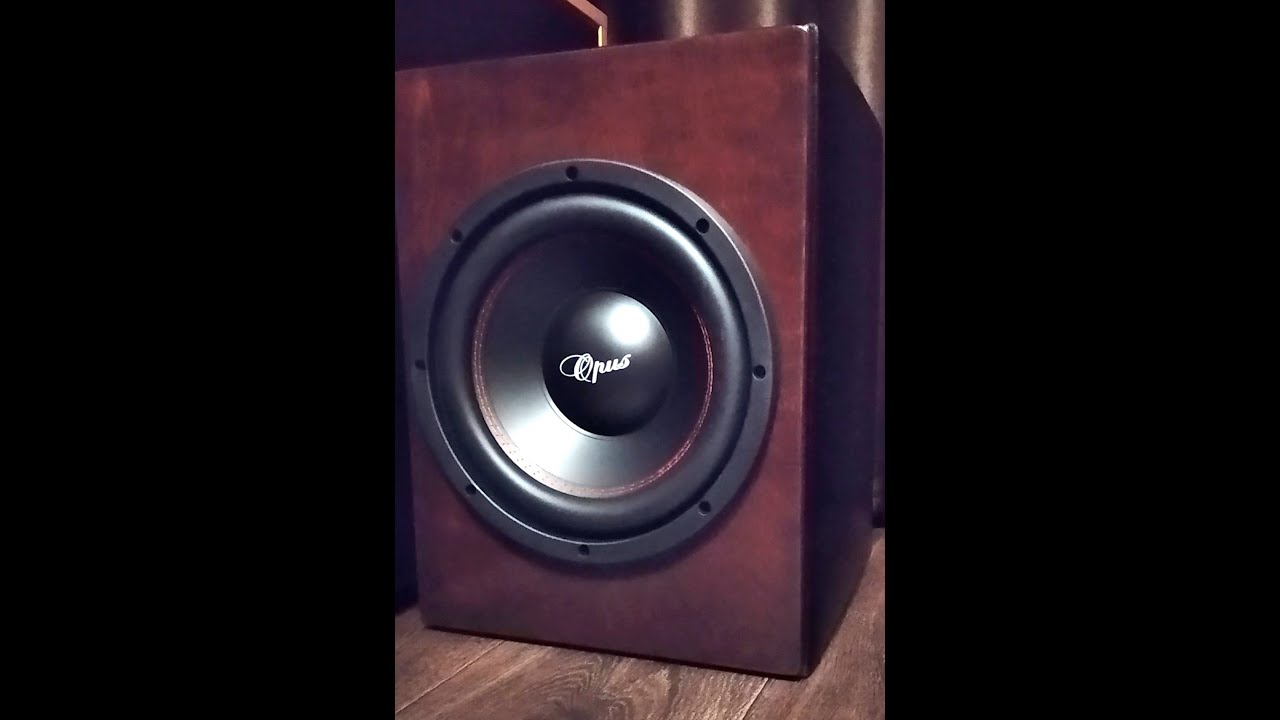 Как сделать сабвуфер. Сабвуфер своими руками. Opus SD-250 BX.