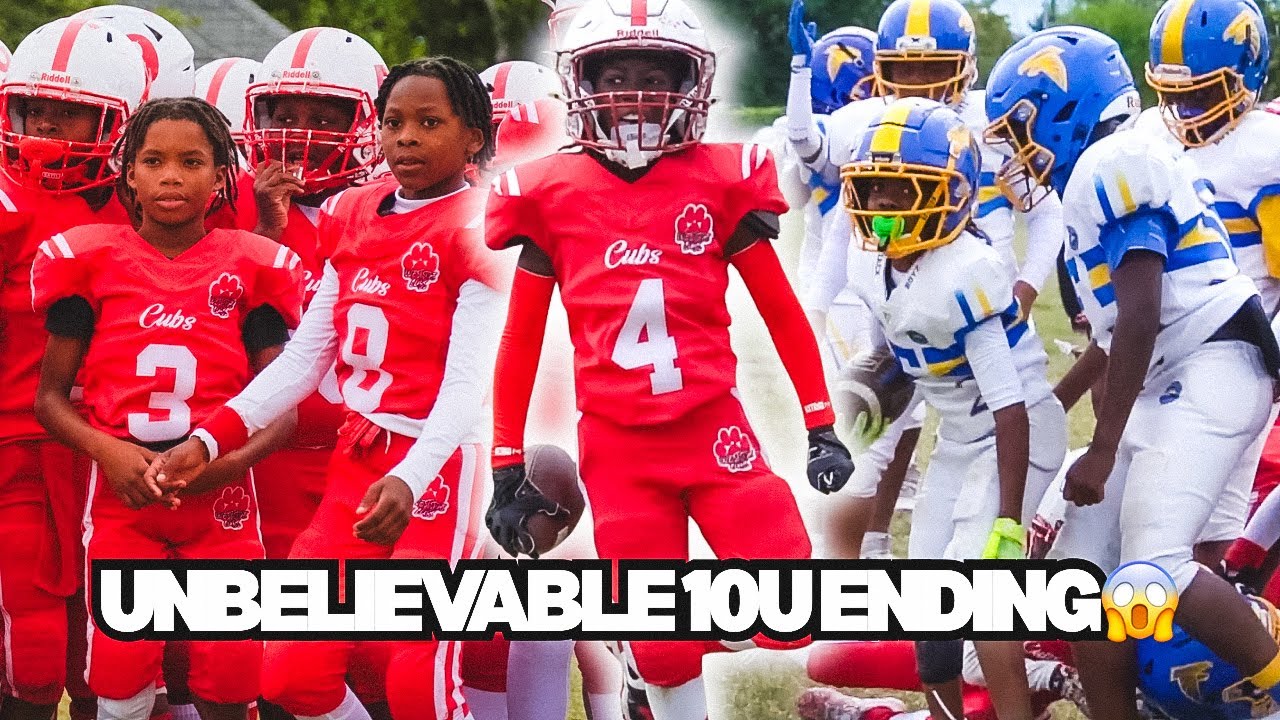 UNBELIEVABLE 10U GAME COMES DOWN TO THE LAST PLAY‼️MUST WATCH👀
