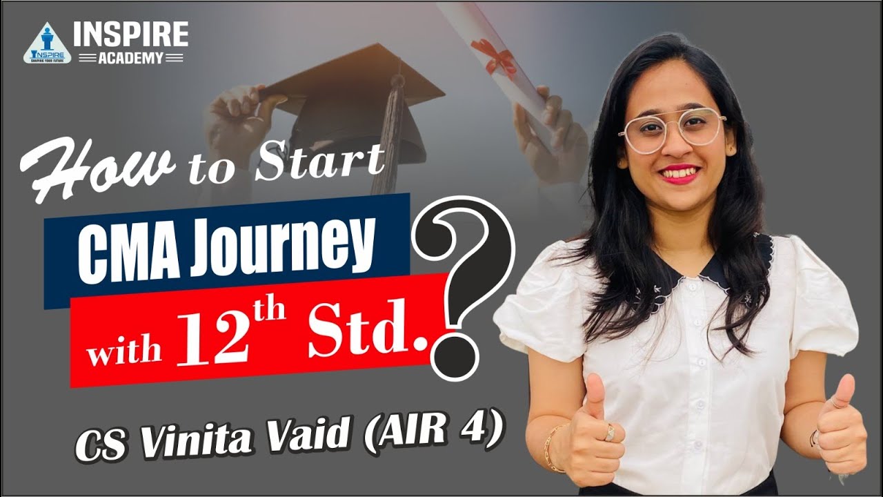 How to start CMA Journey with Class 12th? | Inspire Academy CMA 🎯