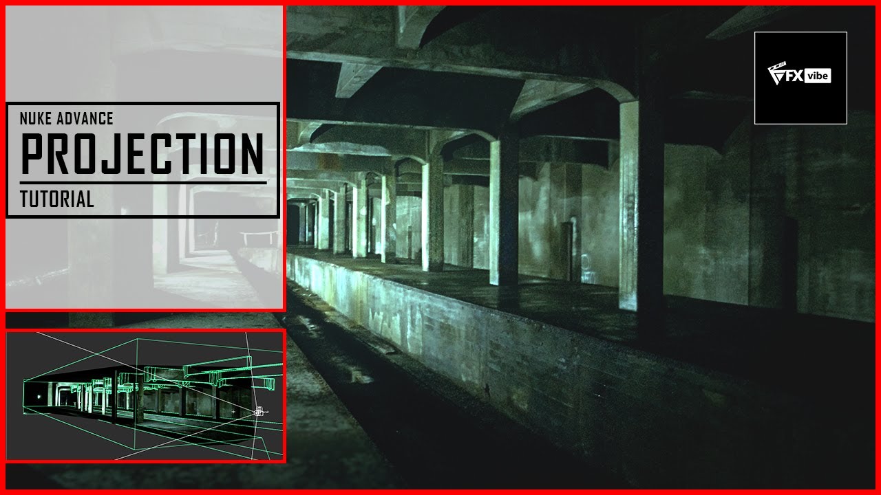 ADVANCE CAMERA PROJECTION TUTORIAL IN NUKE | VFX VIBE