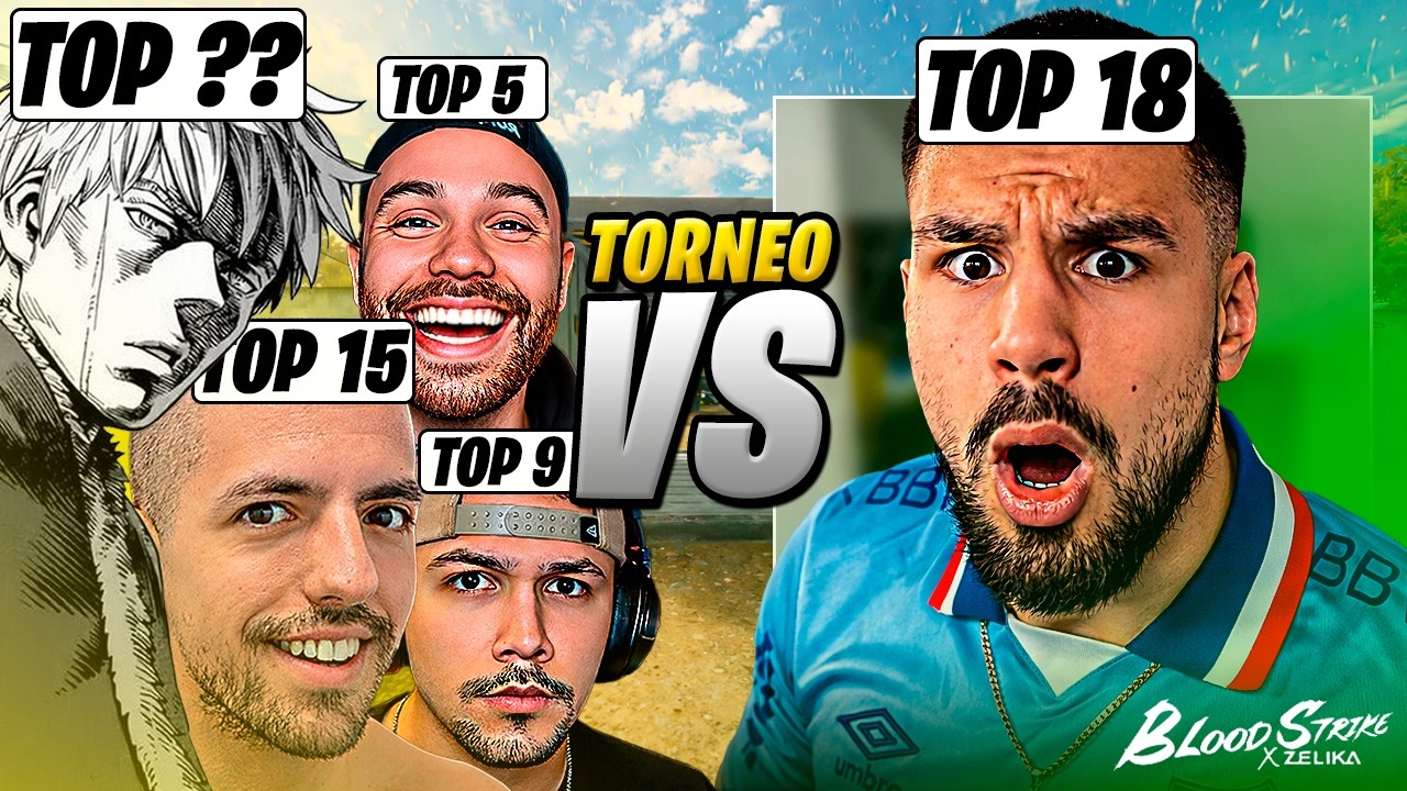 BLOOD STRIKE vs FREE FIRE 🏆 TORNEO por 500$ | RenzZoTV