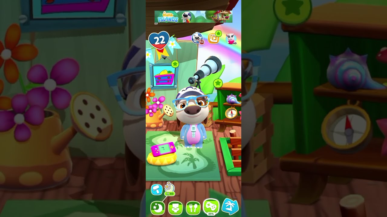 Hank is exploring his private island #myhank #fypyoutube