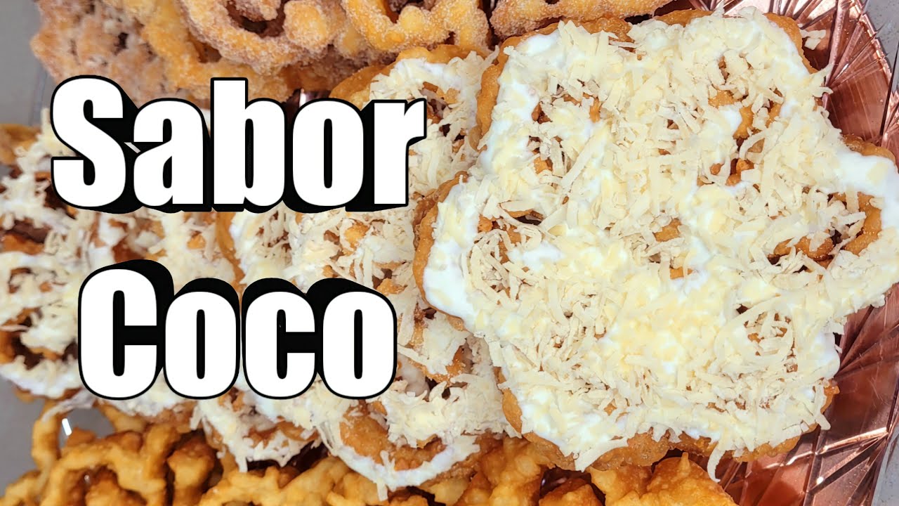 Así hago mis Buñuelos Sabor Coco quedan Riquísimos! 😋