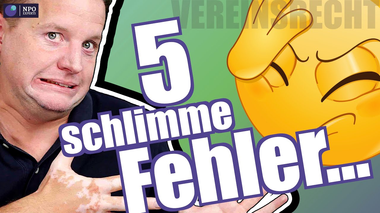 5 Fehler, die zur Aberkennung der Gemeinnützigkeit führen - npo new&wissen Folge 88