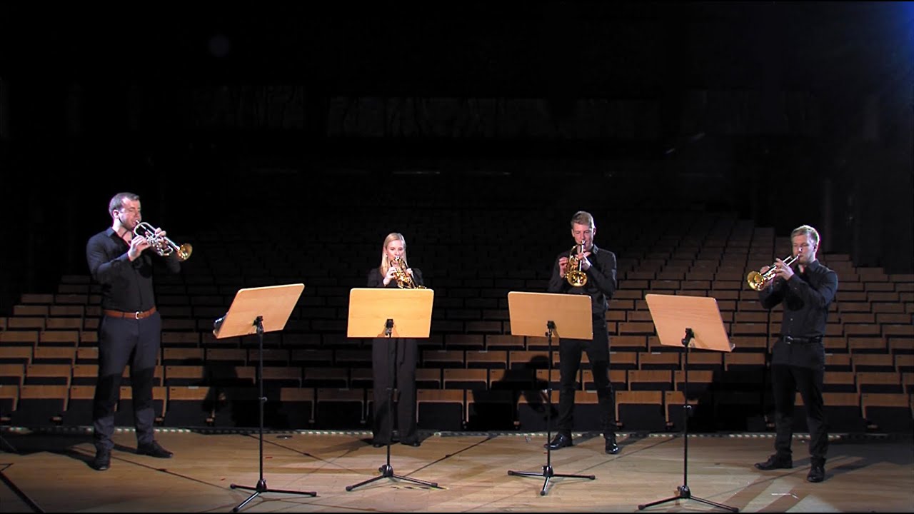 Rhapsody For Four Trumpets - Robert J. Goebert, TrompetenEnsemble HfM Würzburg