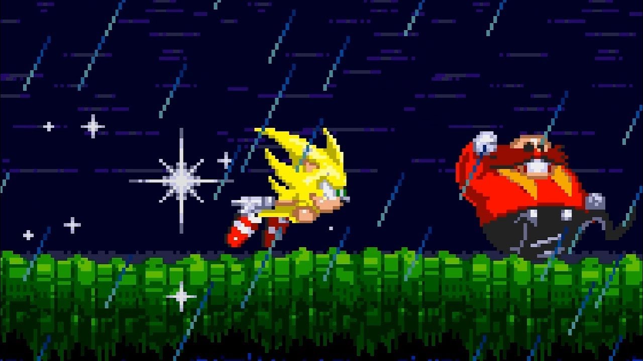 Sonic Triple Trouble 16-Bit (First Public Demo) | Sonic Fan Games ❄ Walkthrough