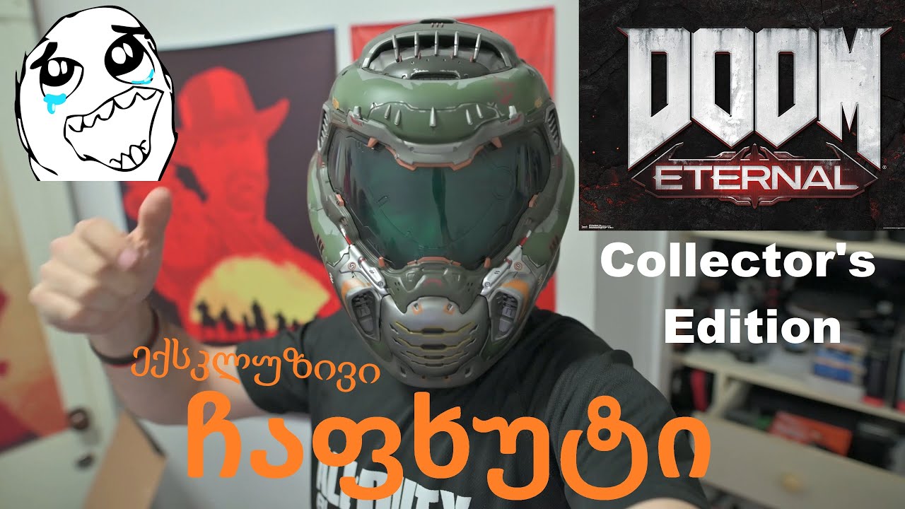 Doom Eternal კოლექციური გამოშვების ანბოქსი!!! 😍❤