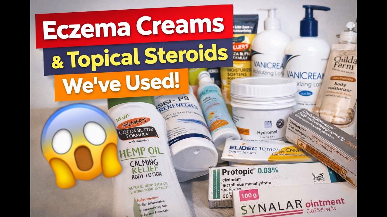 Eczema Creams & Topical Steroids We’ve Used | Our Honest Journey #topicalsteroidwithdrawal #fyp