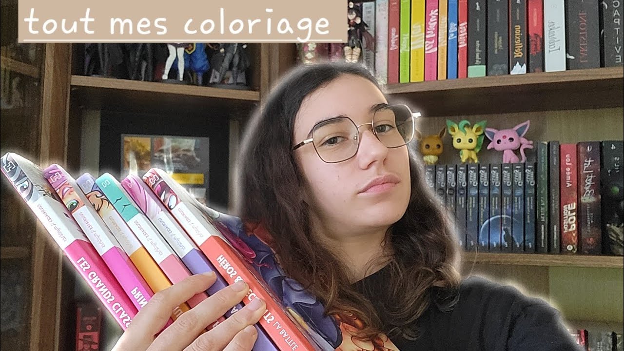 Tout mes livres de coloriage mystere 