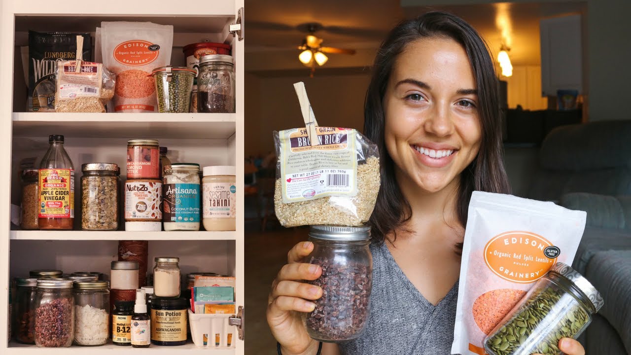 What's in my VEGAN PANTRY! (Updated Tour)