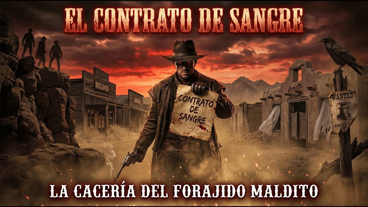 El Contrato de Sangre: La Cacería del Forajido Maldito 💀 | Dark Country Español & Gótico Sureño