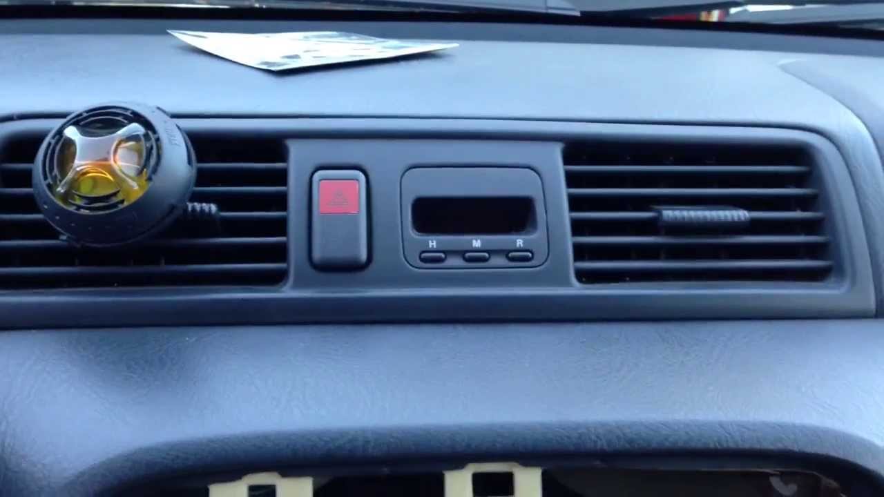 Ремонт часов Honda CRV 2001 года