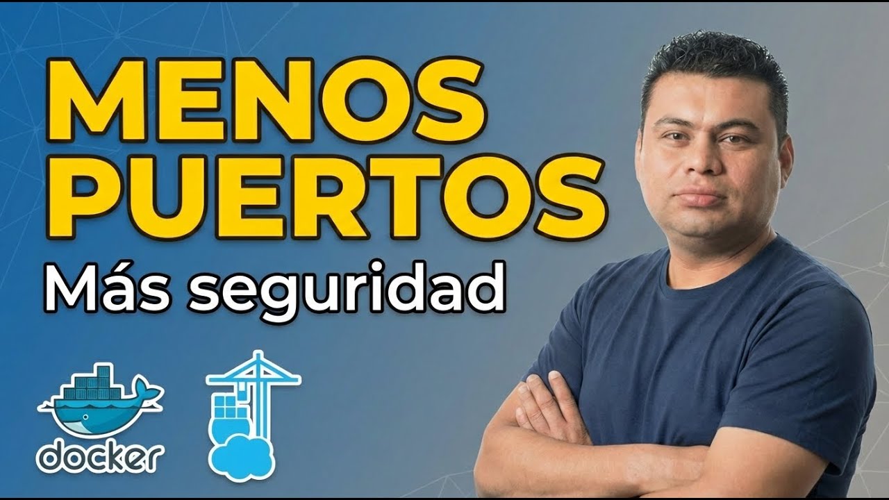 OCULTAR Puertos No Usados en contenedores DOCKER | Explorando Portainer